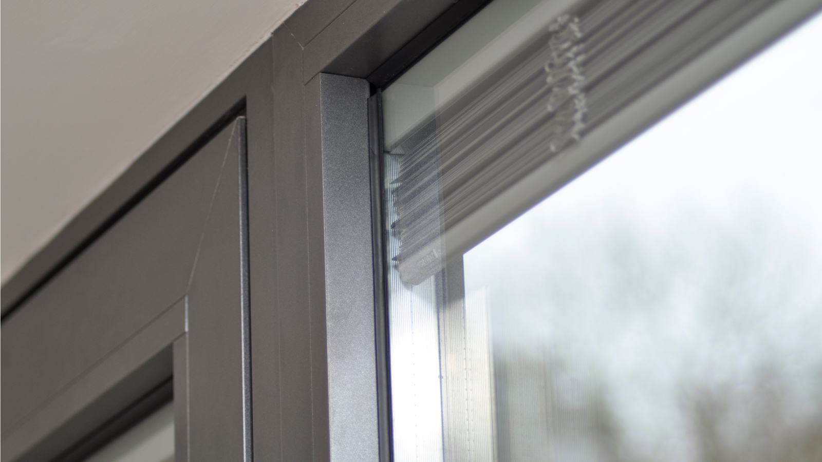 Add internal blinds between within your glazed units for added privacy